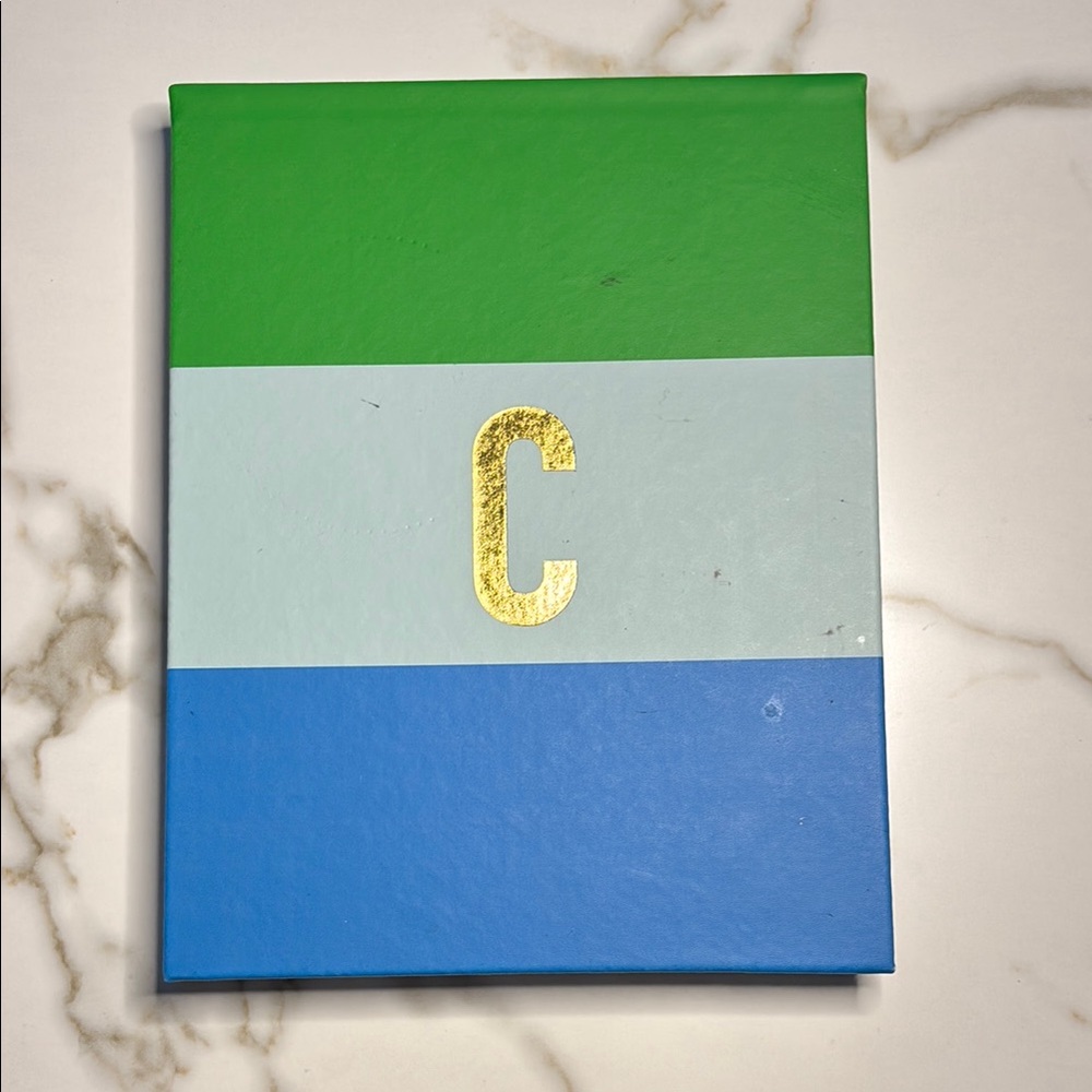 Colorful Initial Notebook